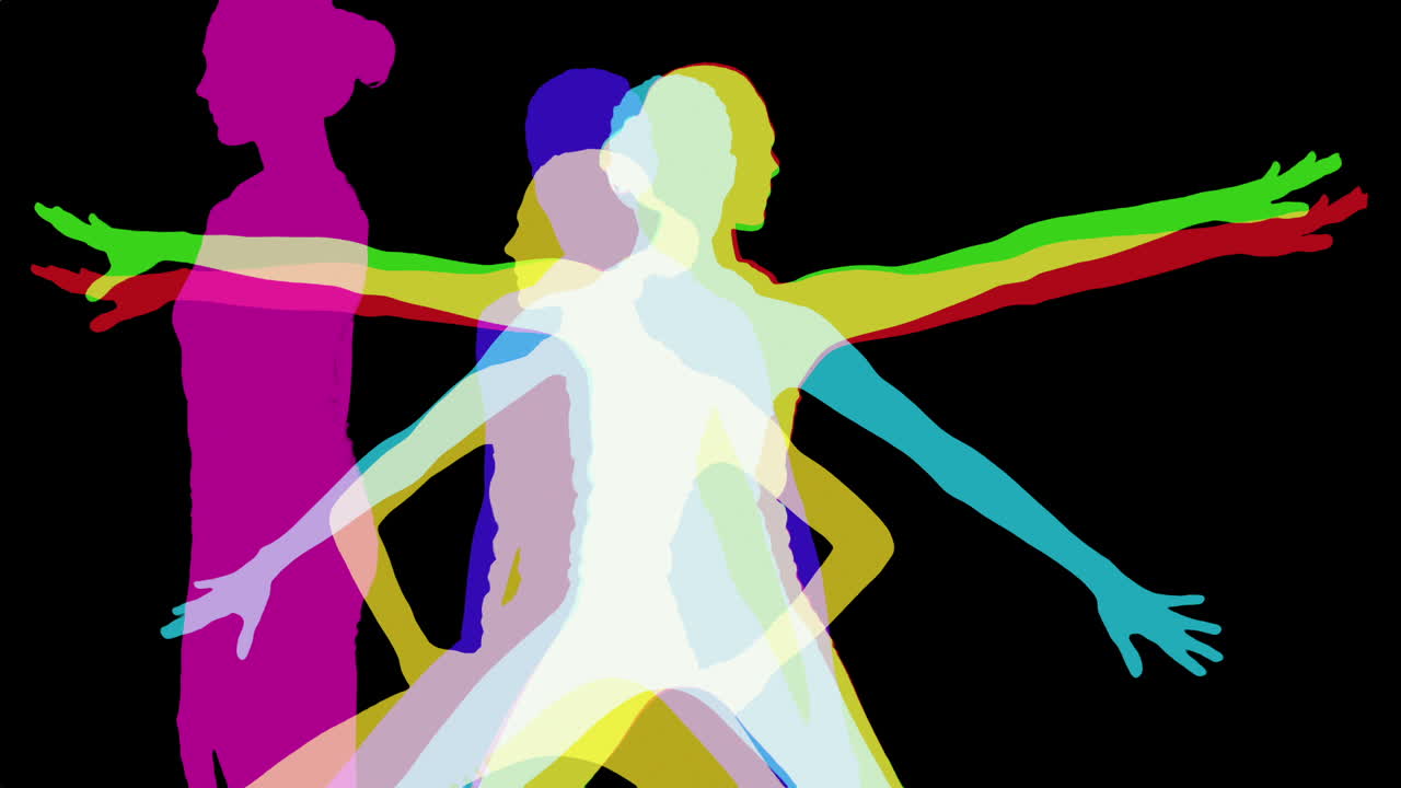 여성 요가 그린 09