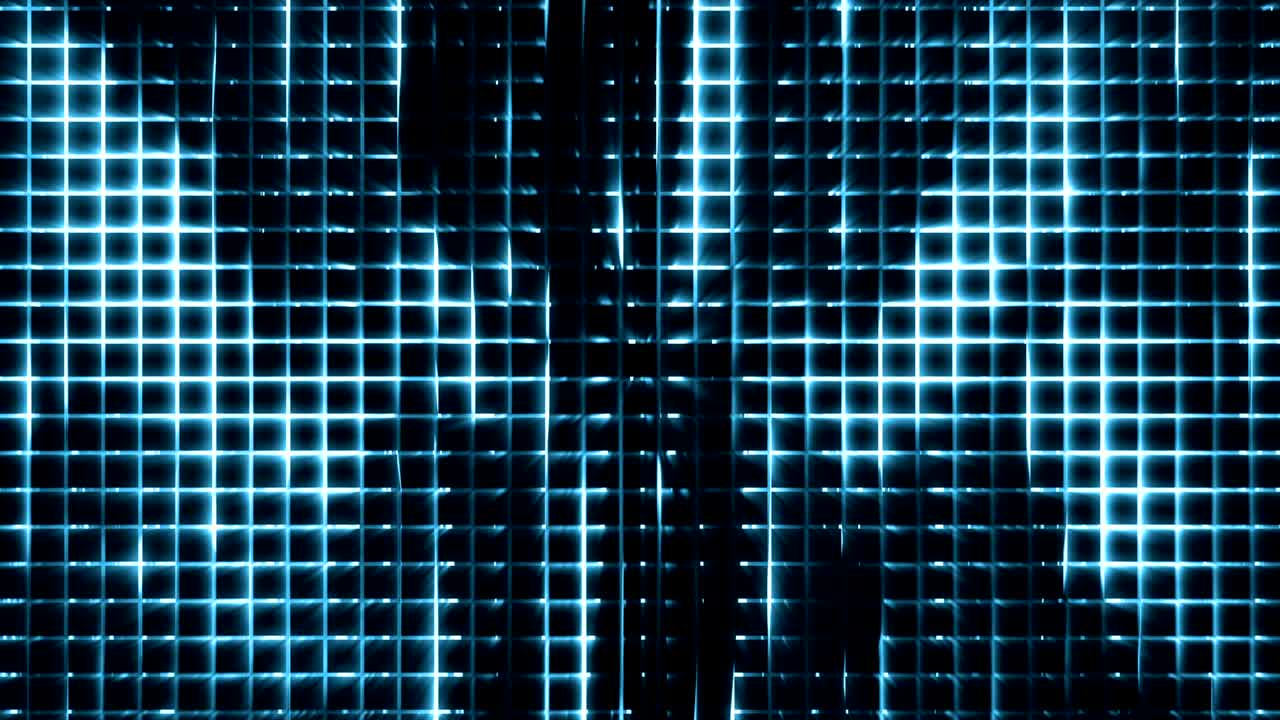 animación de fondo de luces azules