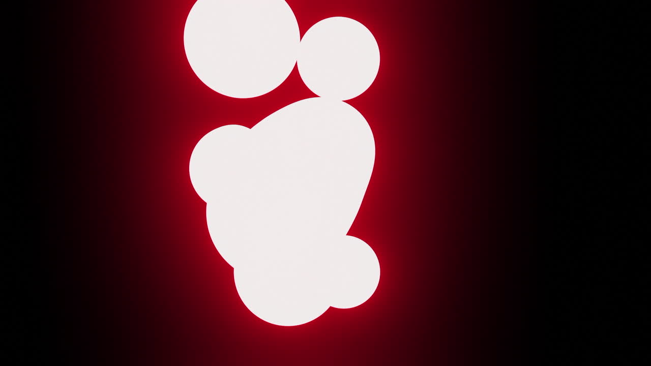 추상적인 반이는 원