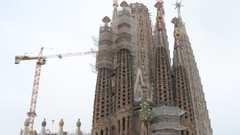 After-144-long-years-of-construction,-the-Sagrada-Familia-is-the-largest-unfinished-Catholic-church-in-the-world-and-part-of-a-UNESCO-World-Heritage-Site