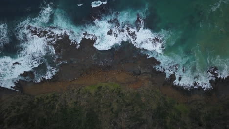 Australia-Great-Ocean-Road-Mirando-Downdrone-Epic-Drive-Impresionante-Escena-Oceánica-Estableciendo-Toma-Por-Taylor-Brant-Película