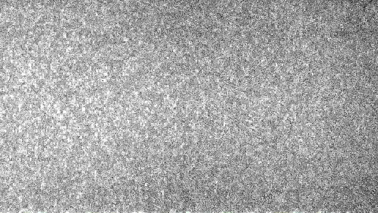 Retro TV Static Noise Glitch Transition