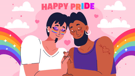 Motion-Graphic-of-Flat-background-for-pride-month-celebration