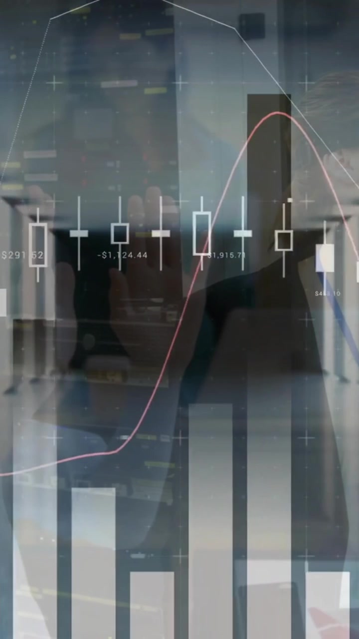 Animation of data processing over office