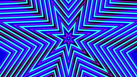 stars zoom retro loop motion background