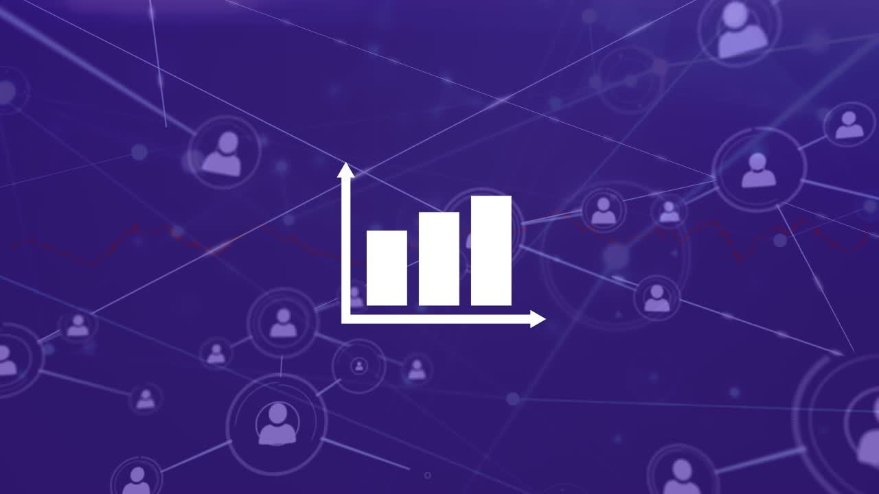 animación de la red de conexiones sobre el diagrama