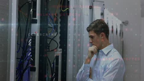 inspección del servidor de datos 4k