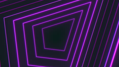 Glowing-purple-triangle-made-of-lines