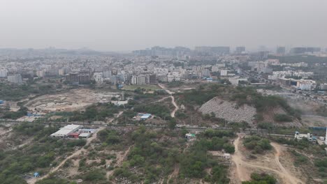 real estate boom captured through detailed aerial drone movement