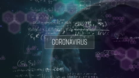 animación del procesamiento de datos en todo el mundo