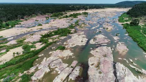 aerial video of the slab in kingsland texas