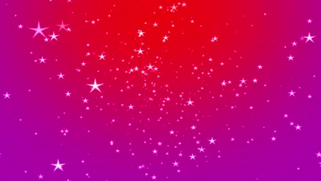 stars background - star particles flickering in 4k - abstract particles flow in background - shining stars -