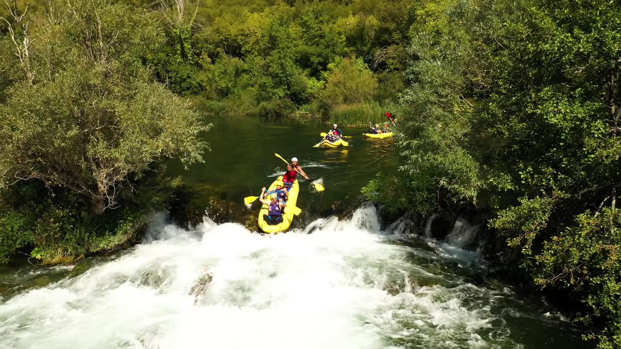 Bella ripresa con drone