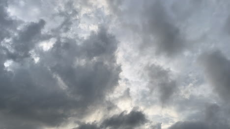 rain clouds approaching. looking at sky