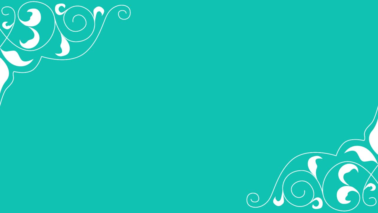 4k 추상적인 기하학적 모양 프레임, 직사각형 프레임; 깨한 추상적인 입자 프레임 루프 가능한 칠색 배경, 동양 프레밍; 중동 상징