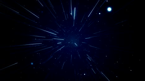 particles blue dust abstract light bokeh motion titles cinematic background loop