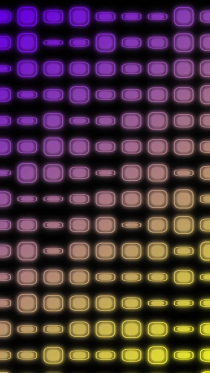 Animazione di palla da discoteca e luci su sfondo colorato