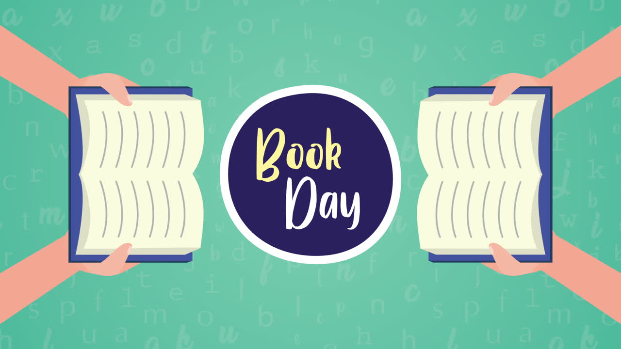 세계 책의 날 행사는 손으로 읽는 사람들과 함께합니다.