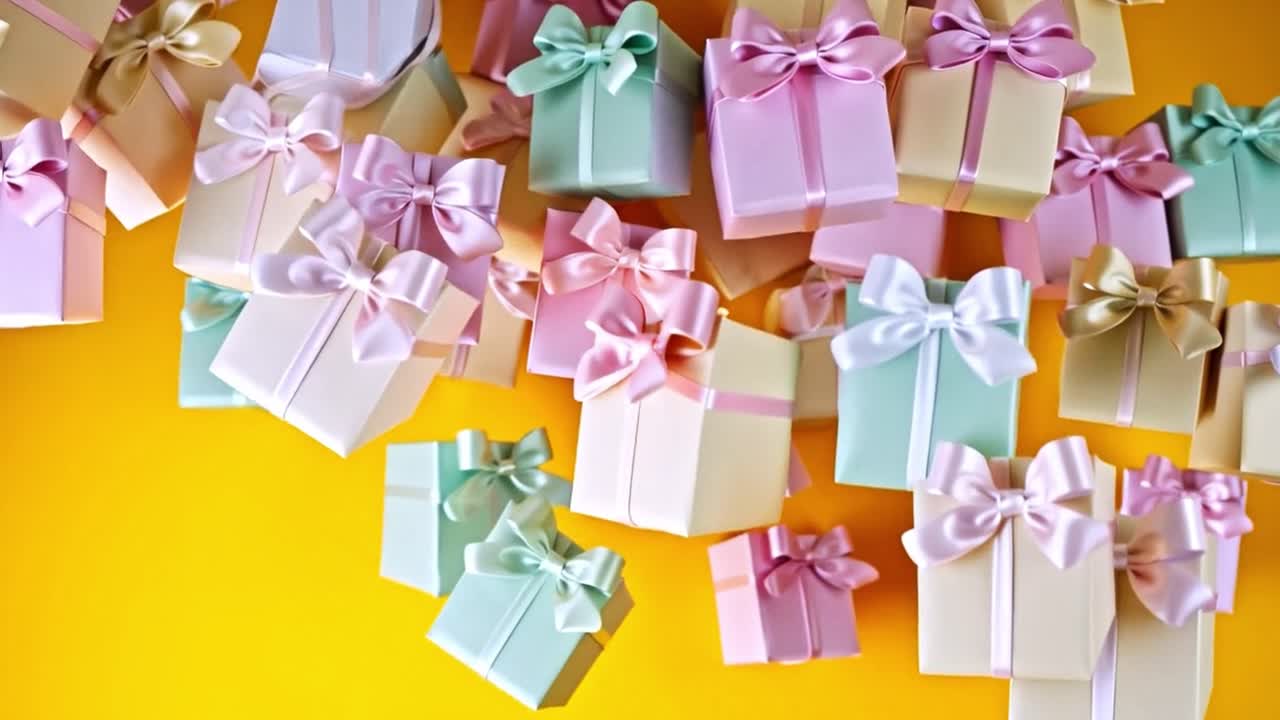 Scatole da regalo pastello