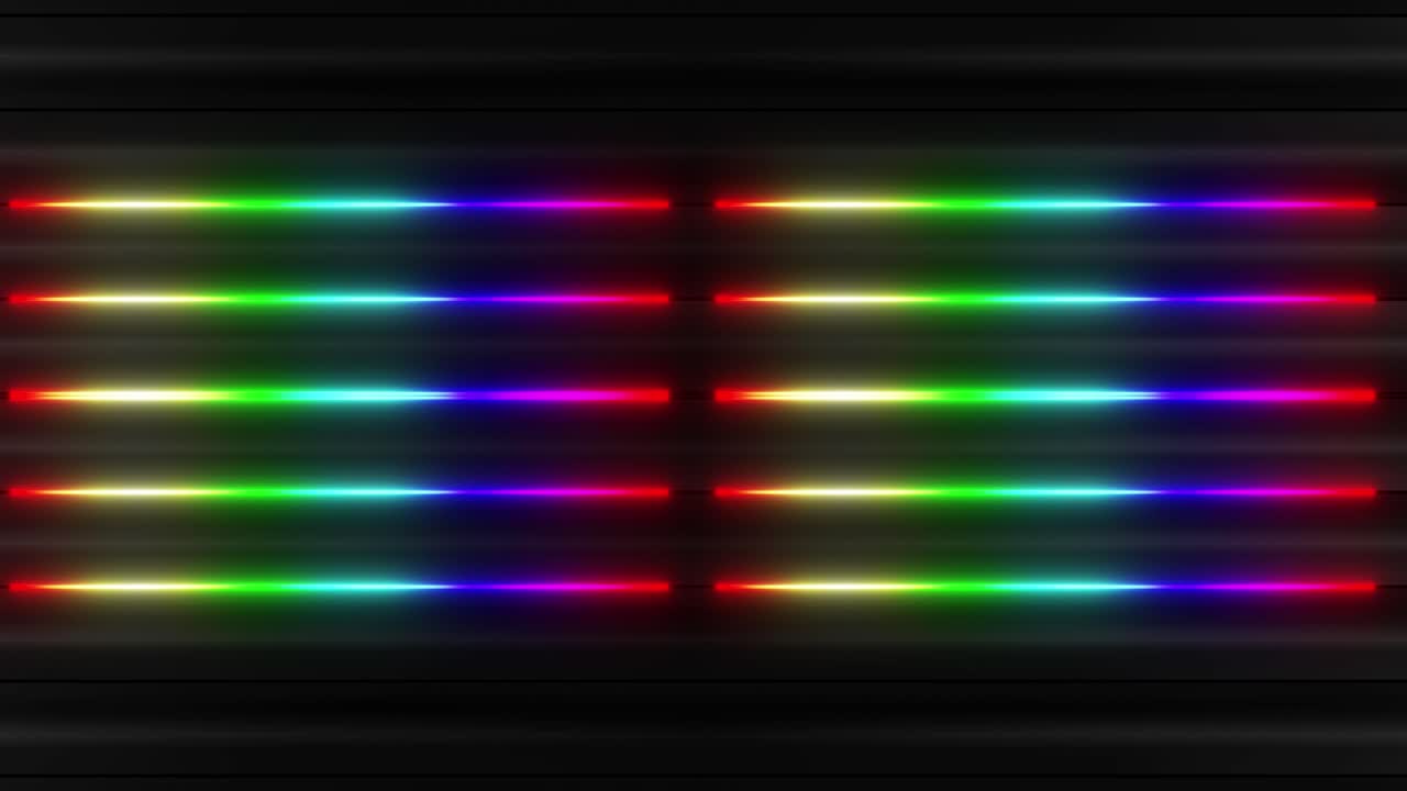 Abstract Neon Light Pattern Background