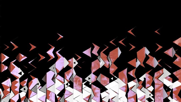 3D-gengivelse af perfekt overgangseffekt til brug i motion graphic-præsentationer eller anden motion graphic-brug