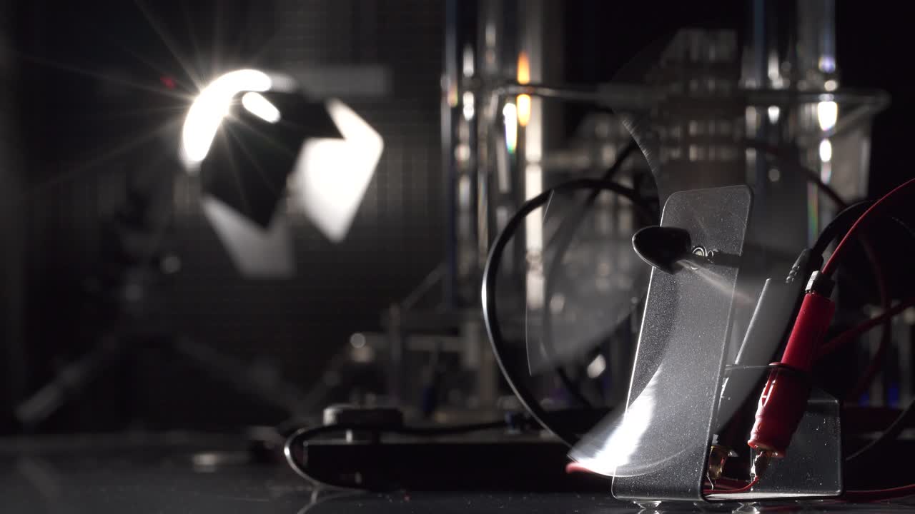 ventilador de refrigeración en laboratorio científico