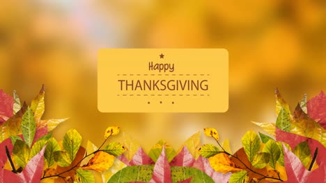 Animation-of-thanksgiving-text-over-autumn-leaves-scenery