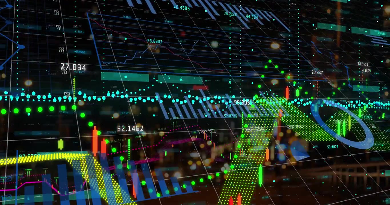 Animazione che visualizza l'interconnessione dei mercati finanziari globali