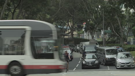 cars on stoplight of intersection