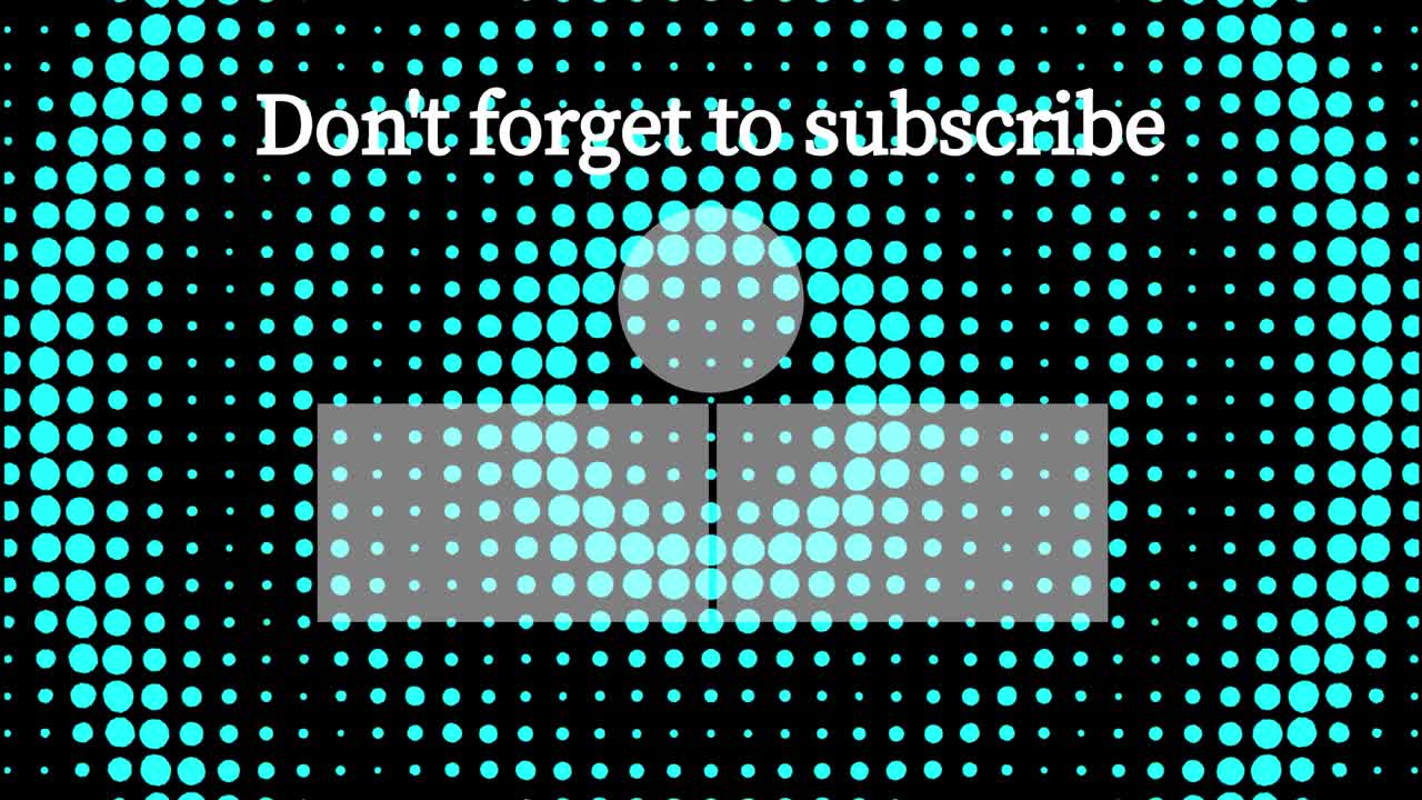 원형 물결 모션 엔드 카드 엔딩 스크린 모션 그래픽