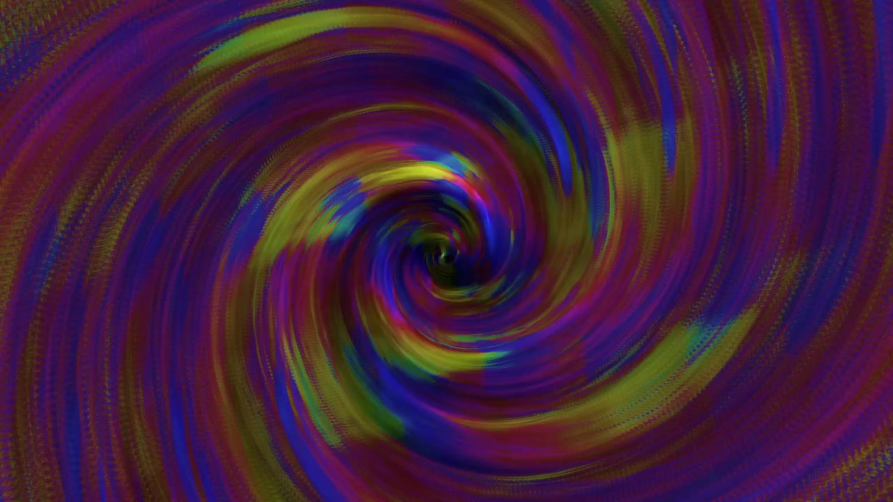 Vibrant Abstract Spiral Vortex Swirling Seamlessly