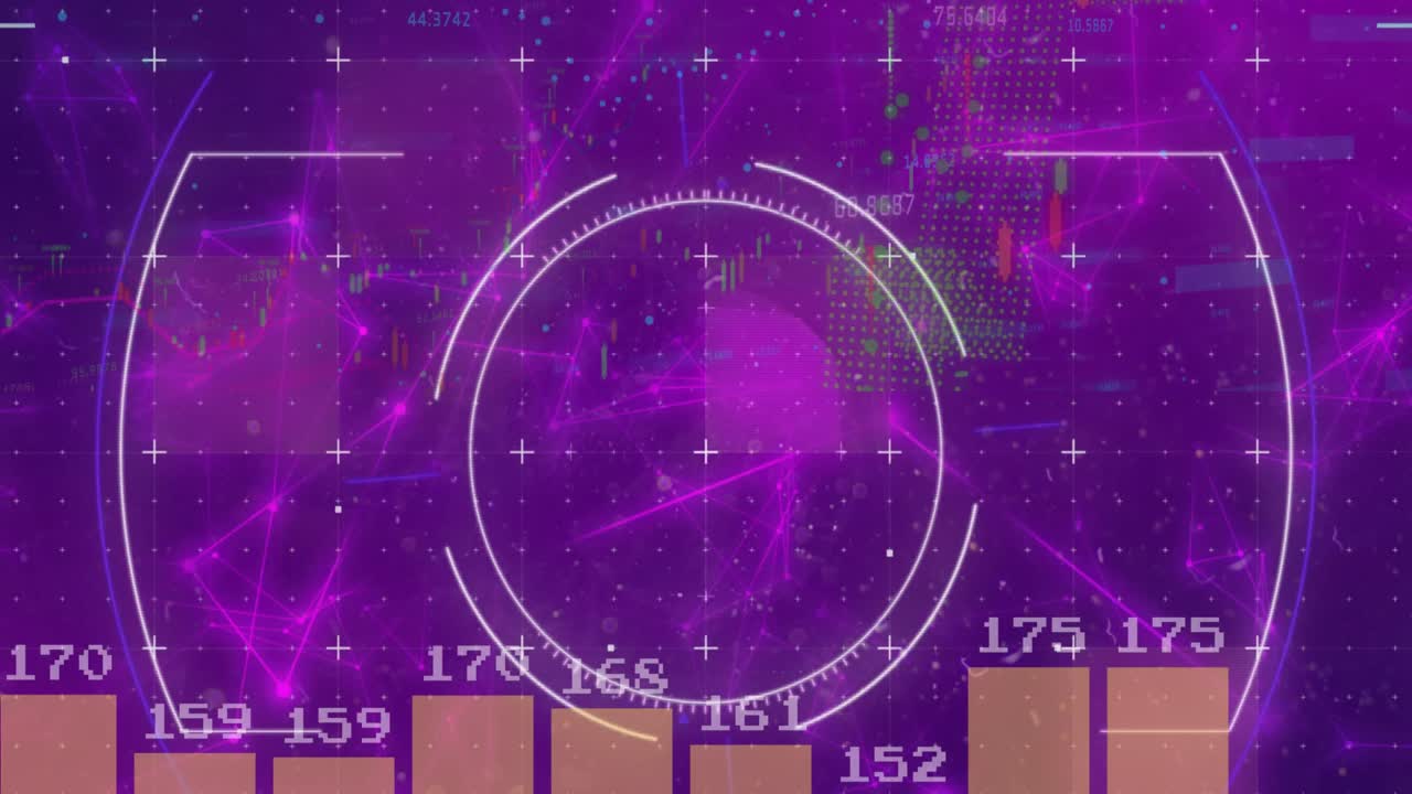 animación de las conexiones y procesamiento de datos