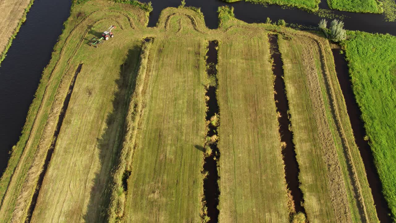 tierras de cultivo y polderes holandeses