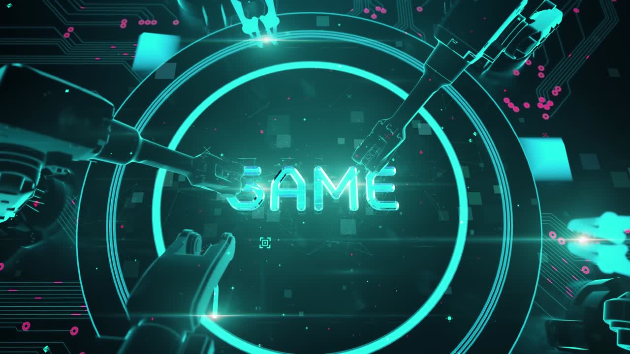 Metaverse News with digital technology hitech concept