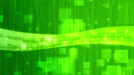 abstract technology for background,green color loopable