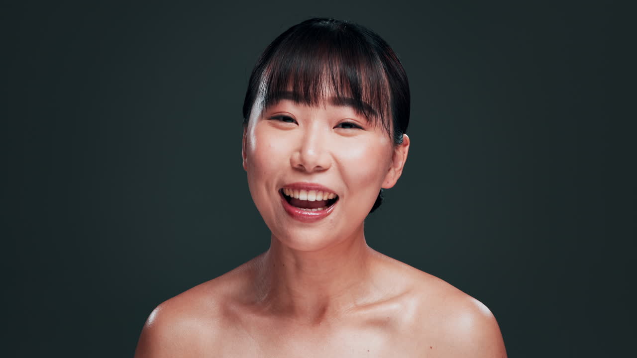 아름다운 아시아 여성 초상화