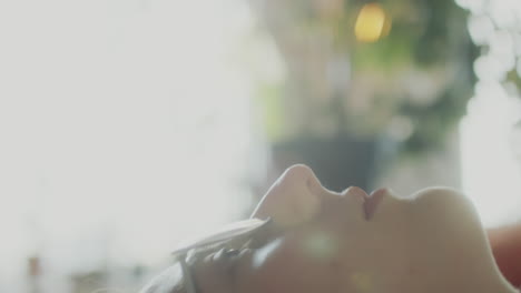 loving couple rubbing noses