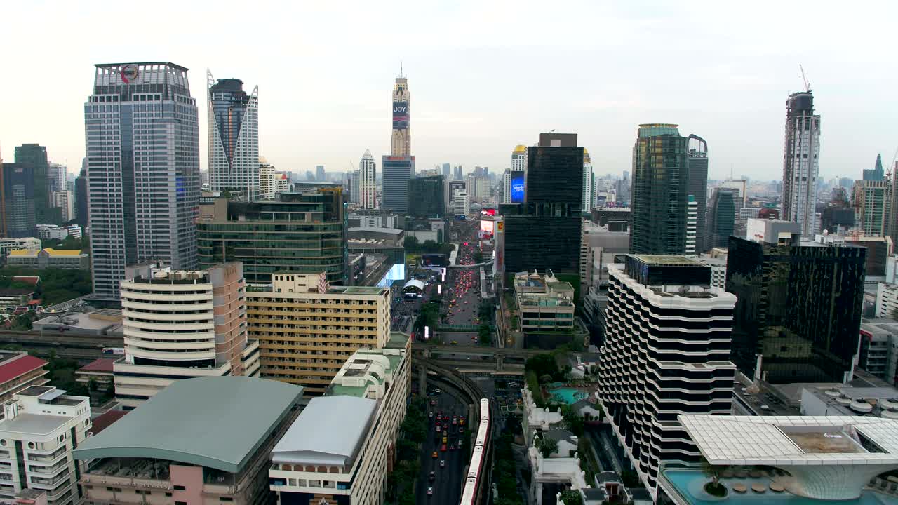 La ciudad de Bangkok.