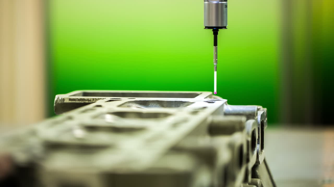 Metalworking CNC milling machine.