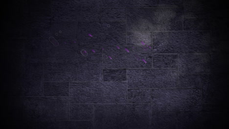 animación de rastros de luz rosada sobre fondo negro