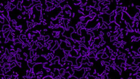 fondo de patrón sin costuras geométrico púrpura abstracto. rayas abstractas bucle de caleidoscopio. rápido psicodélico colorido fondo de kaleidoscopio vj. discoteca fondo de movimiento abstracto. efecto caleidoscope