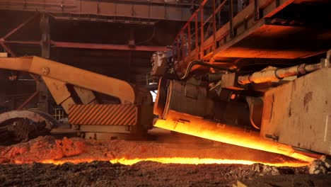 steel mill operation