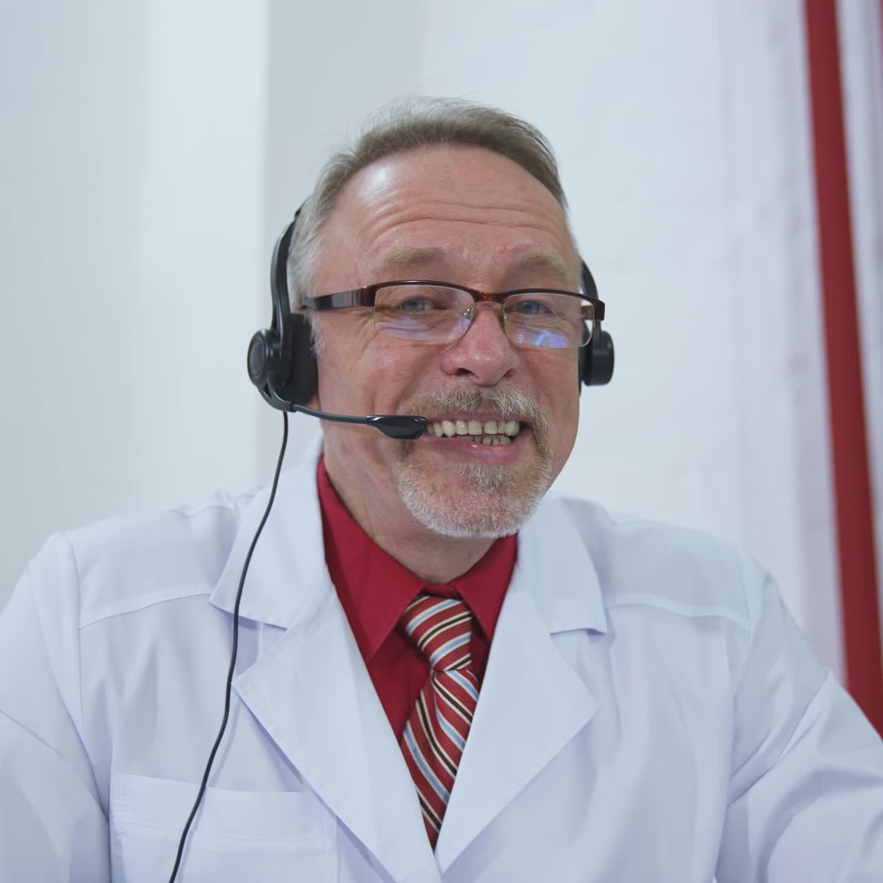 male doctor in telehealth concept