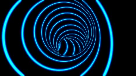 movimiento dentro del túnel