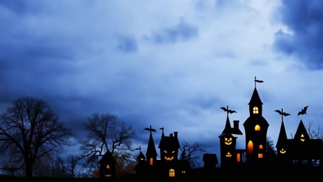 spooky halloween houses