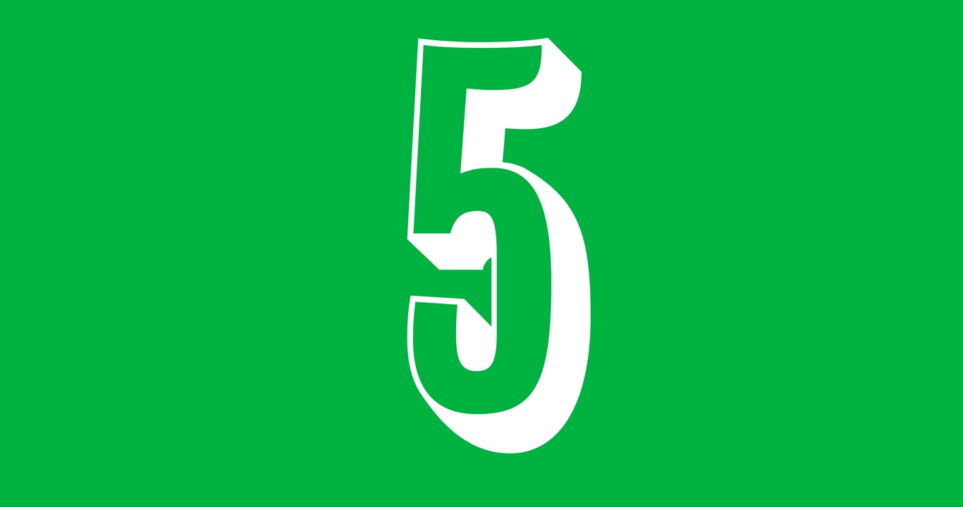 Countdown from ten to one