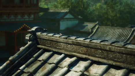 chinese roof detail