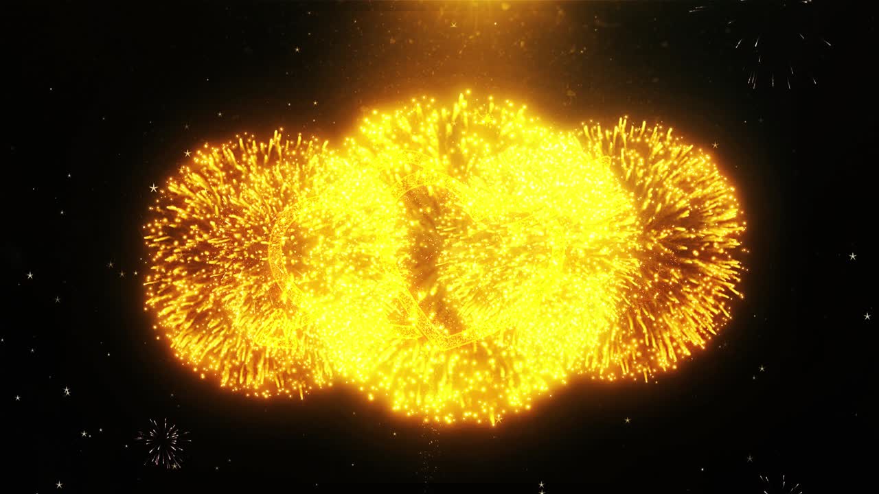 Golden Heart and Arrow Graphic Design with Fireworks