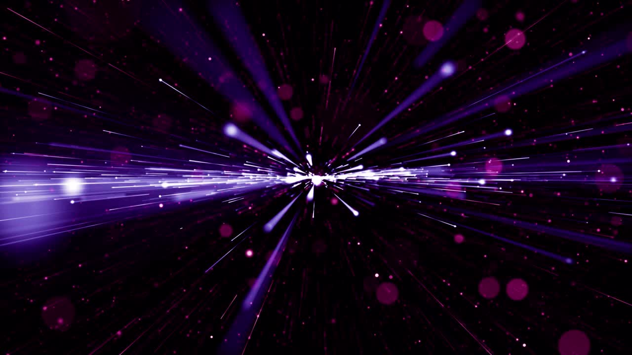 Particles dust abstract light bokeh motion titles cinematic background loop