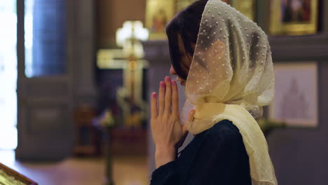 woman at the church